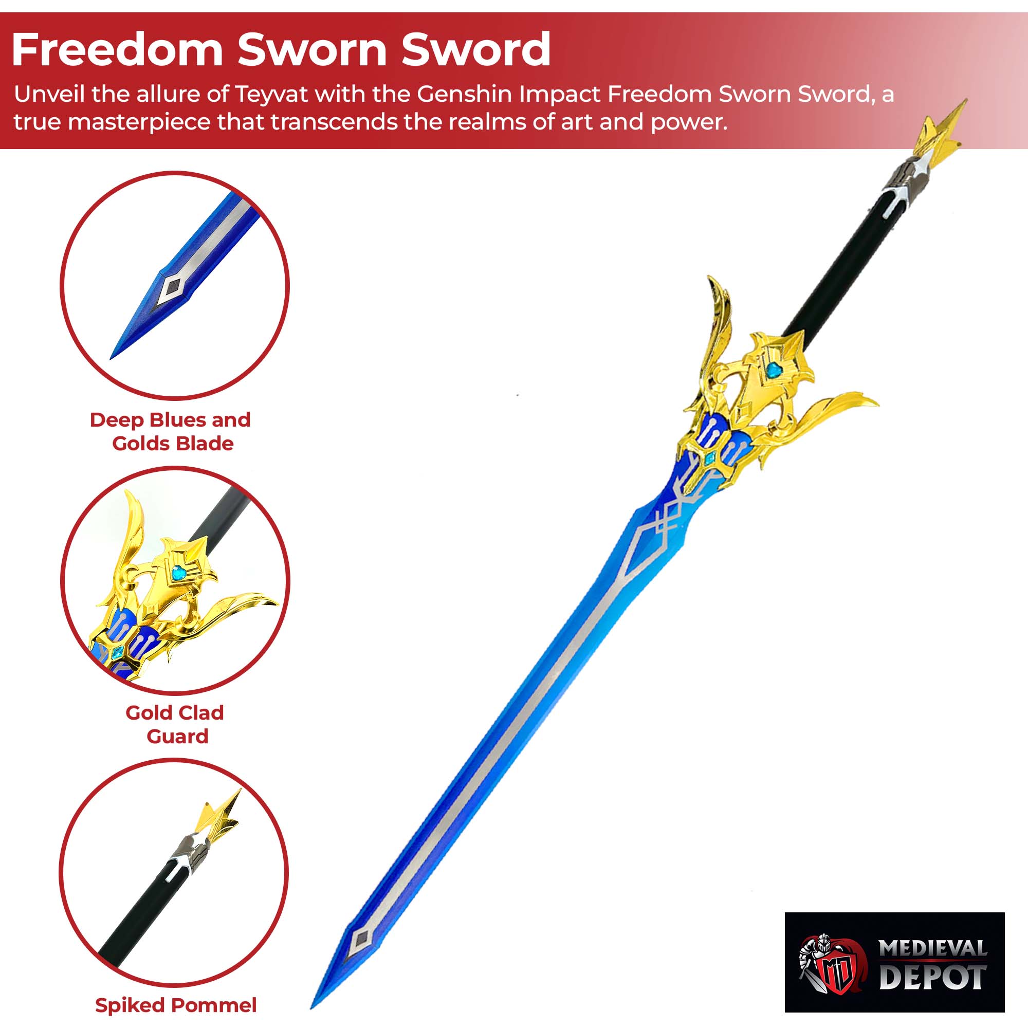 Genshin Impact Freedom-Sworn Sword
