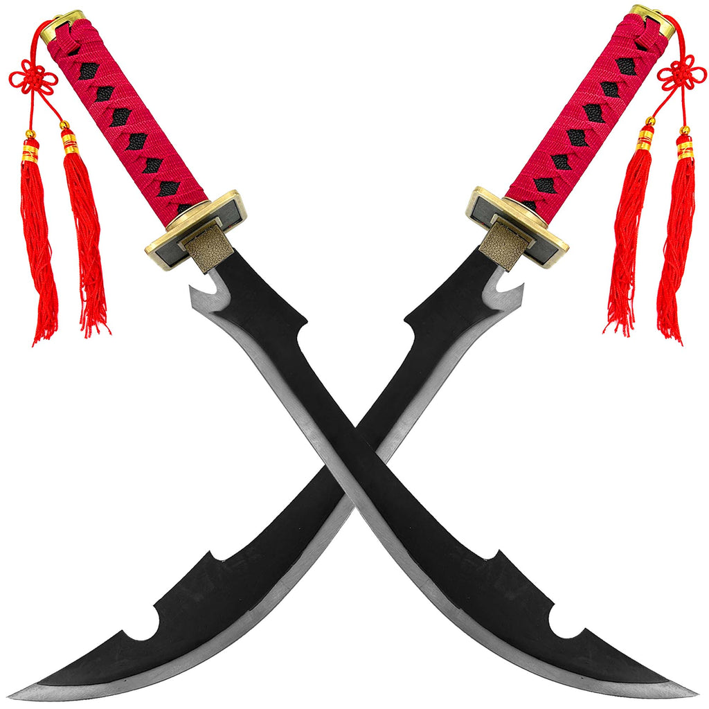 Japanese Scimitar Anime Kyouraku Shunsui Twin Sword Set