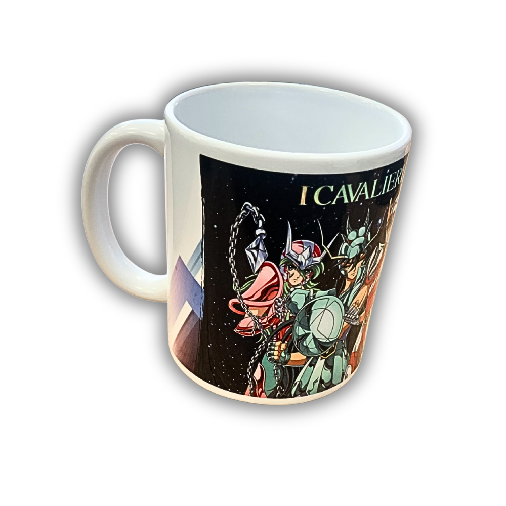Tazza in ceramica dei Cavalieri Dello Zodiaco