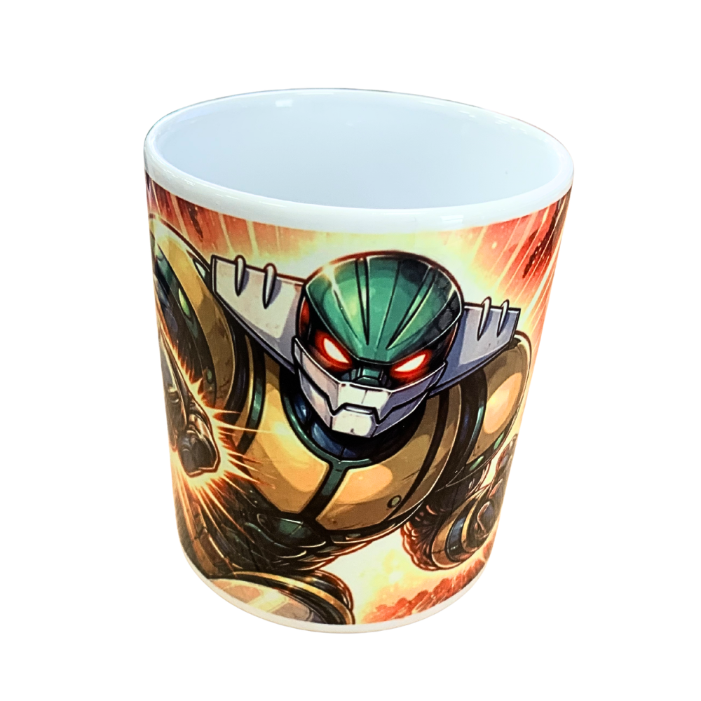 Tazza in ceramica di Jeeg Robot D'acciaio
