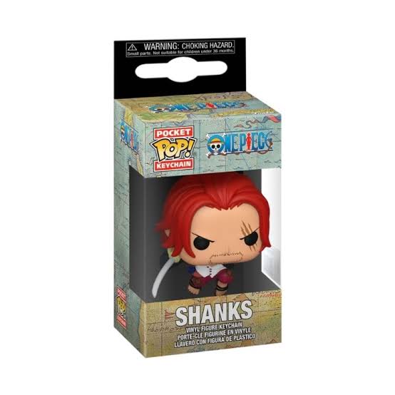 ONE PIECE - POCKET POP PORTACHIAVI FUNKO - SHANKS