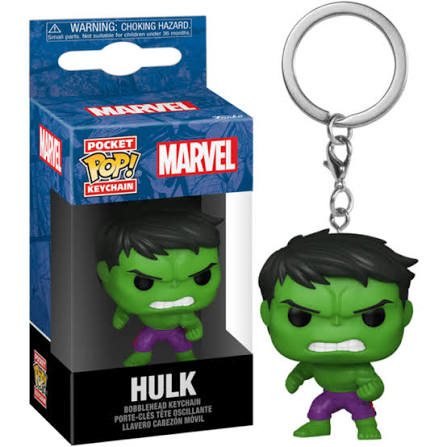 MARVEL - POCKET POP PORTACHIAVI FUNKO - HULK