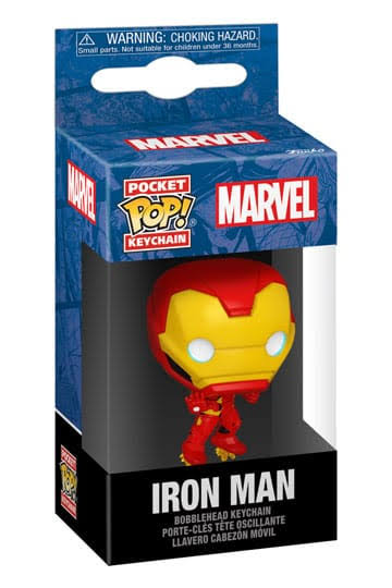 MARVEL - POCKET POP PORTACHIAVI FUNKO - IRON MAN