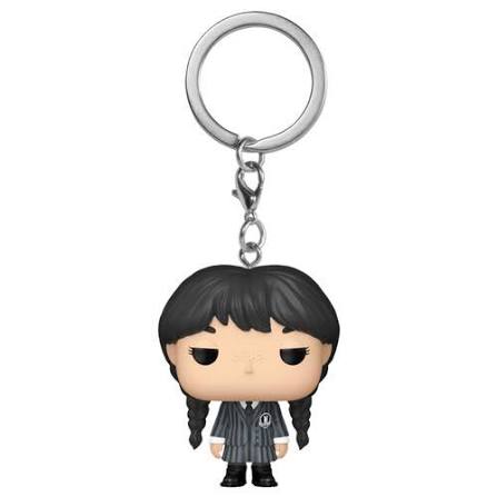 MERCOLEDI - POCKET POP PORTACHIAVI FUNKO - MERCOLEDI ADDAMS UNIFORME