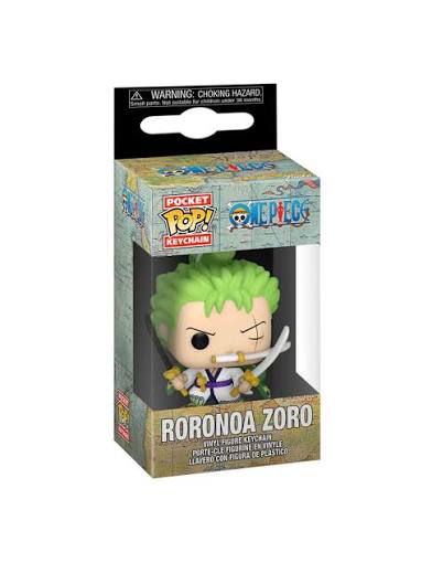 ONE PIECE - POCKET POP PORTACHIAVI FUNKO - RORONOA ZORO