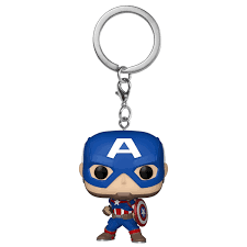 MARVEL - POCKET POP PORTACHIAVI FUNKO - CAPITAN AMERICA